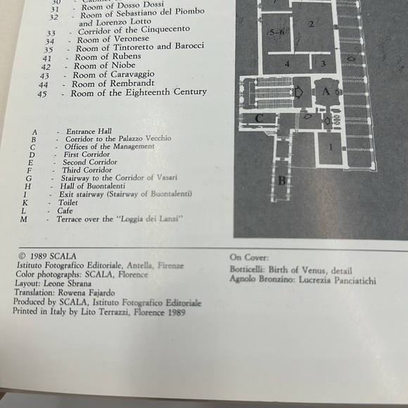 Uffizi Italian Museum Booklet with Two Banknotes - Picture 6 of 11